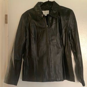 Leather jacket